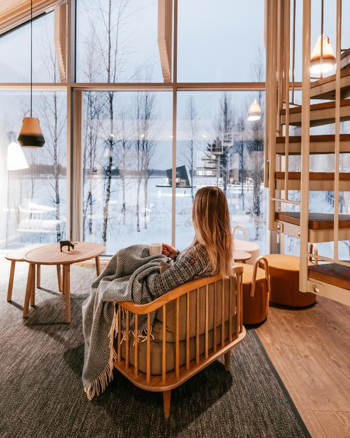 Arctic Bath Hotel Harads Bagian luar foto
