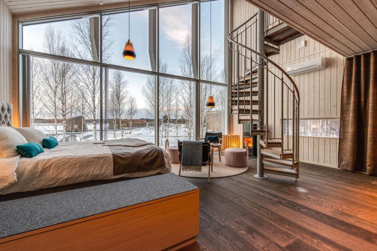 Arctic Bath Hotel Harads Bagian luar foto