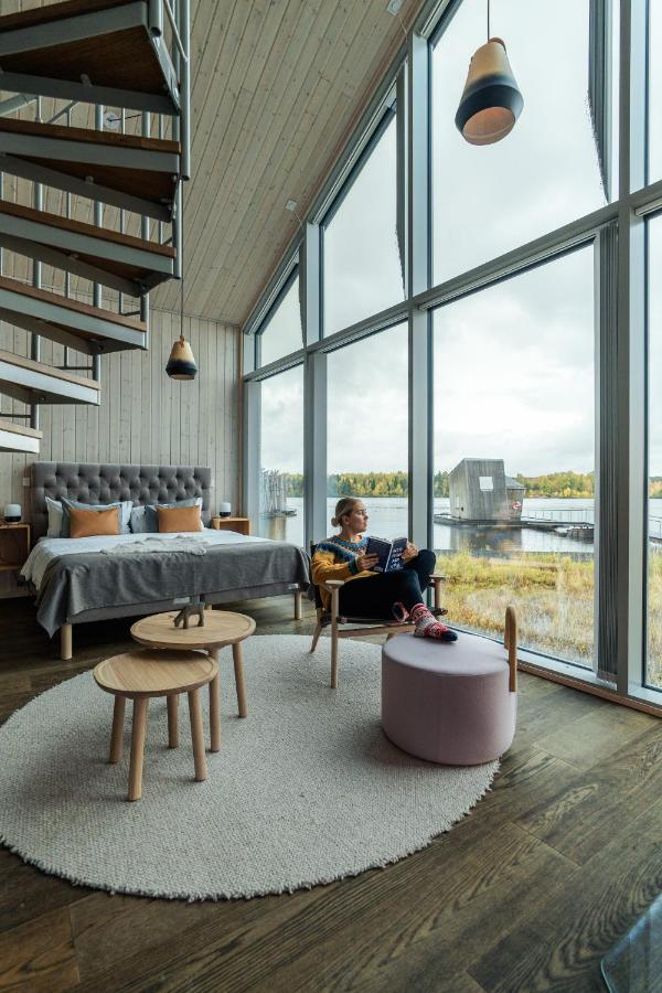 Arctic Bath Hotel Harads Bagian luar foto