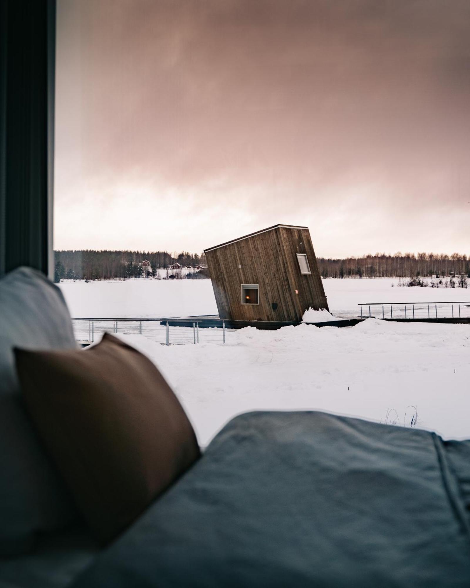 Arctic Bath Hotel Harads Bagian luar foto