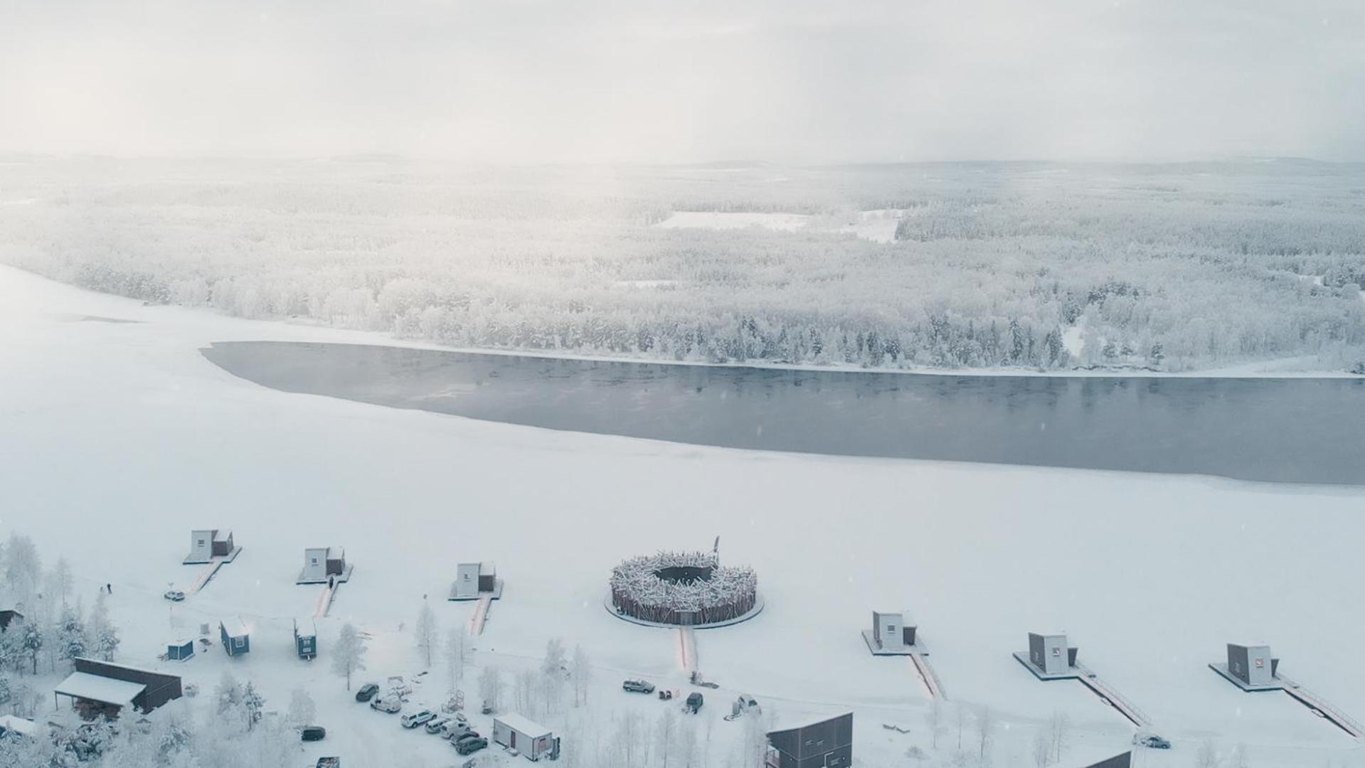 Arctic Bath Hotel Harads Bagian luar foto